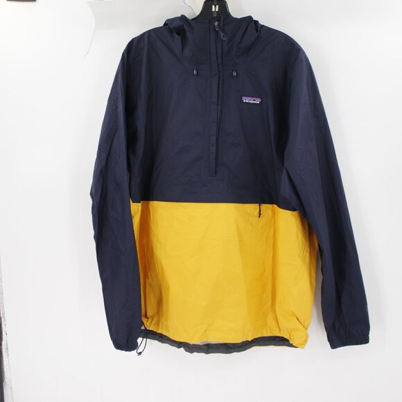 Outerknown Other - Patagonia Jacket Men's Large Torrentshell Pullover Anorak 1/2 Zip Hooded Nylon